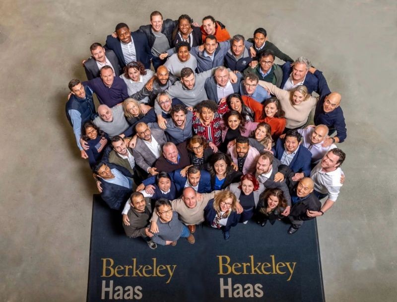Markus with the UC Berkeley Haas executive leadership cohort